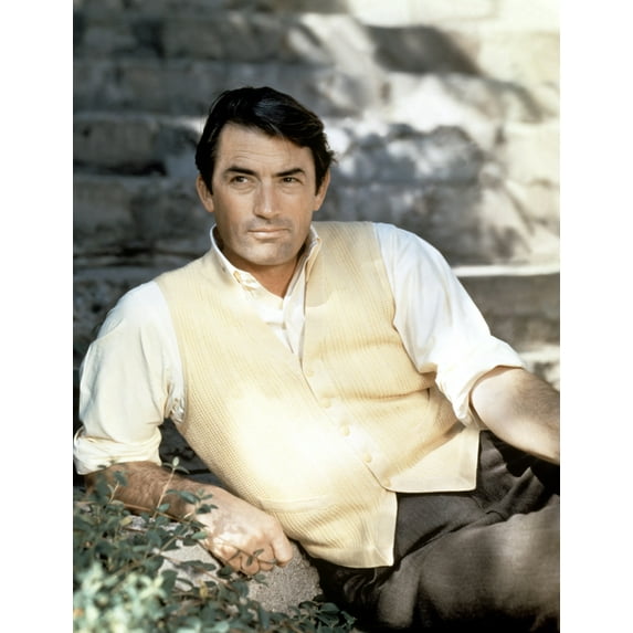 Gregory Peck Ca. Late 1950S Photo Print (8 x 10)