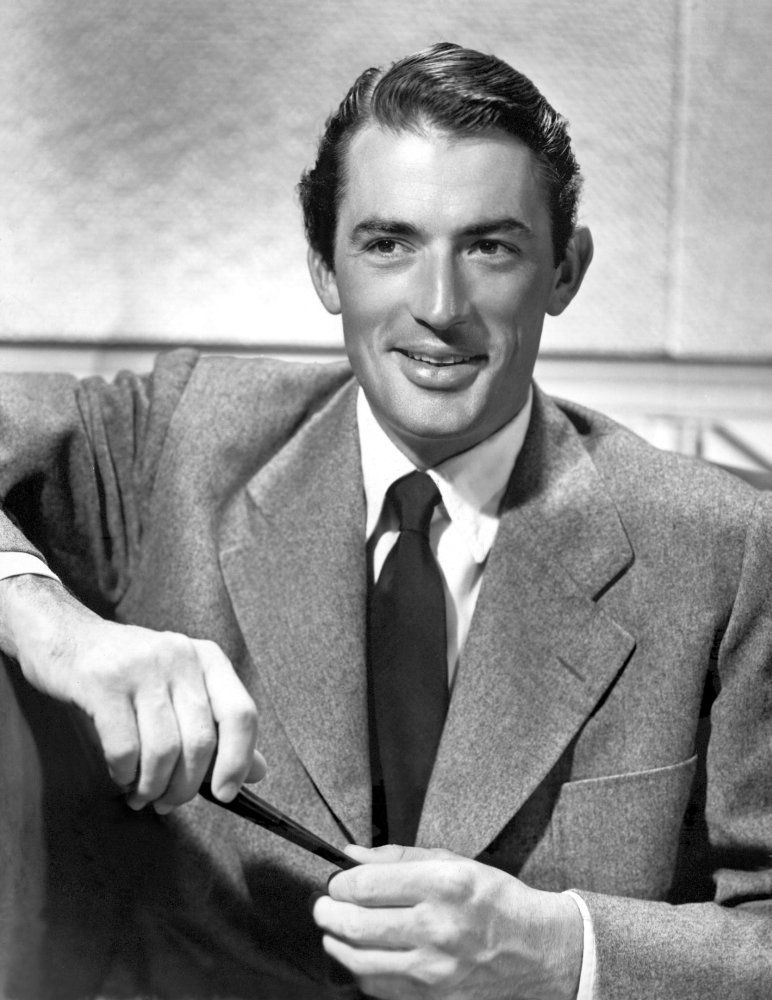 Gregory Peck Canvas Art - (16 x 20)