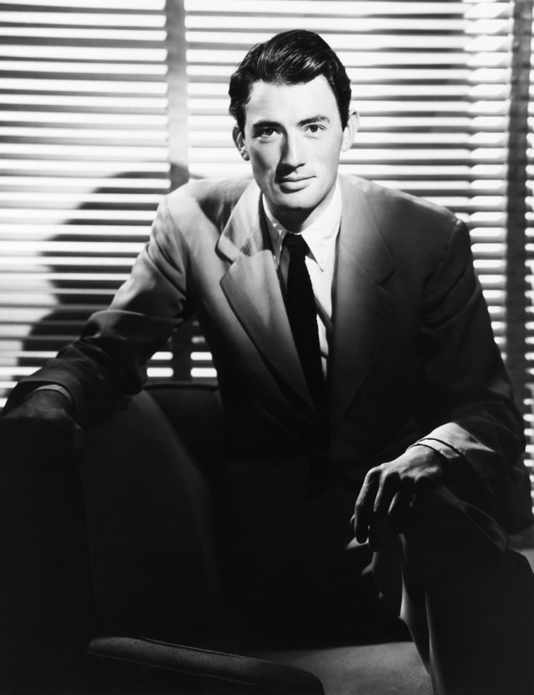 Gregory Peck Canvas Art - (16 x 20)