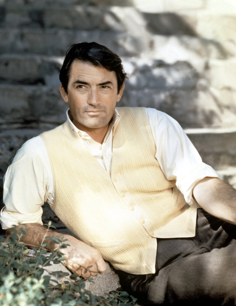 Gregory Peck Canvas Art - (16 x 20)