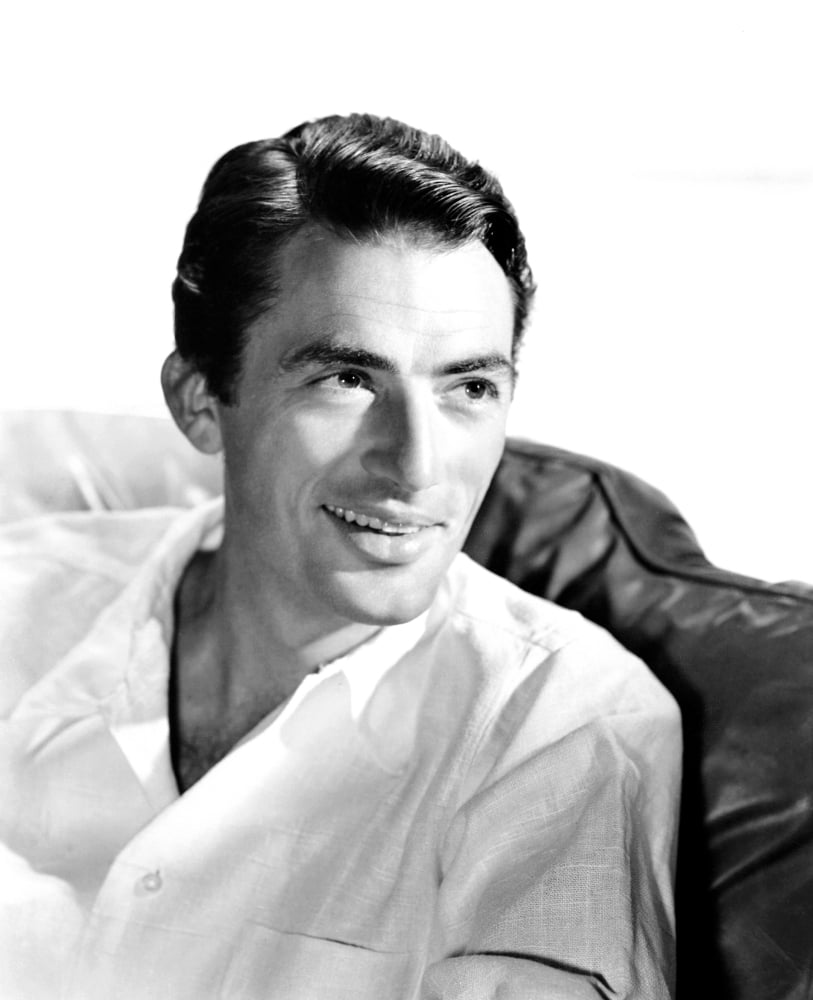 Gregory Peck Canvas Art - (16 x 20)