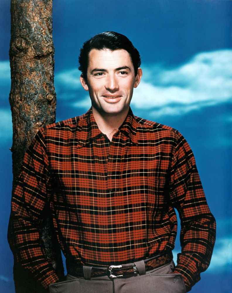 Gregory Peck Canvas Art - (16 x 20)