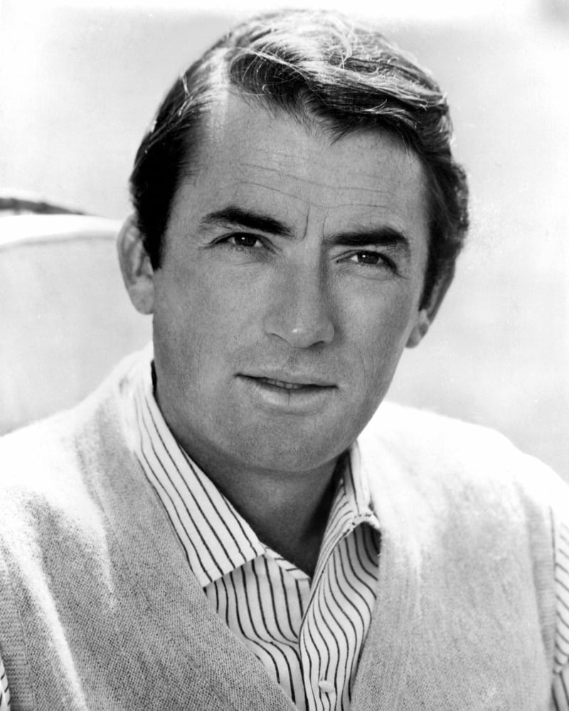 Gregory Peck Canvas Art - (16 x 20)