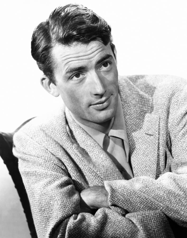 Gregory Peck Canvas Art - (16 x 20)