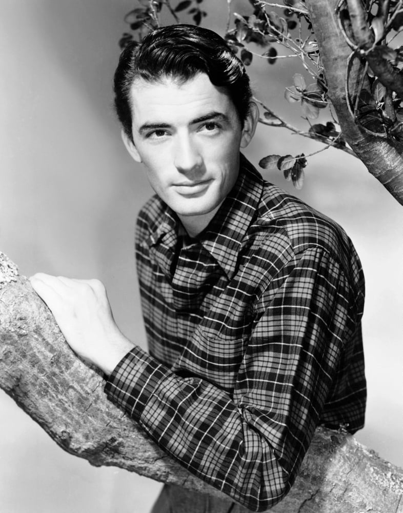 Gregory Peck Canvas Art - (16 x 20)