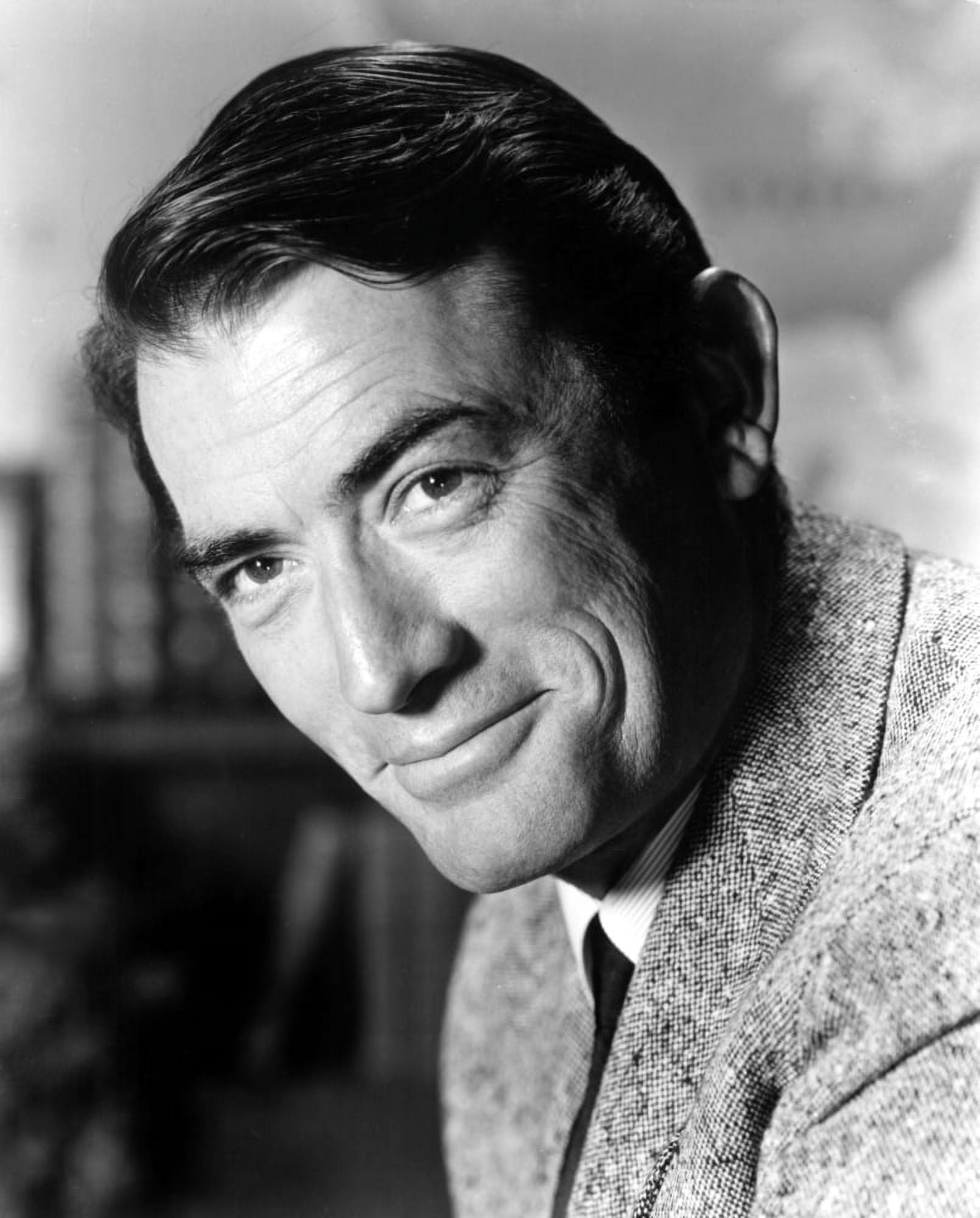 Gregory Peck In An Undated Portait Canvas Art - (16 x 20)