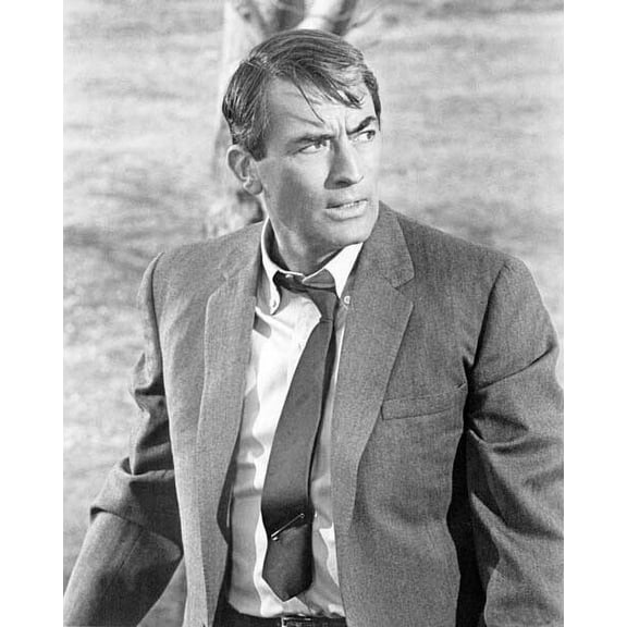 Gregory Peck looks dapper in suit and tie 1965 movie Mirage 4x6 photo poster