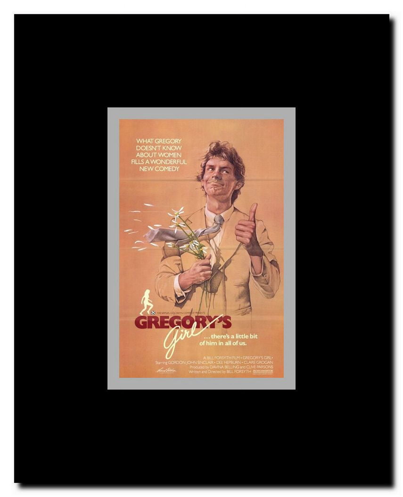 Gregory's Girl Framed Movie Poster