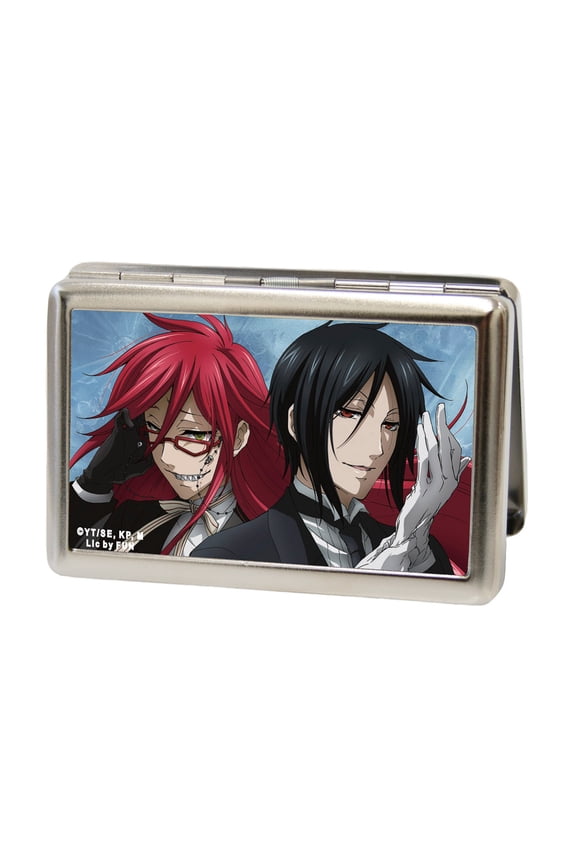 Unisex Stainless Steel Slim and Sleek Business & Credit Card Cases, Multicolor