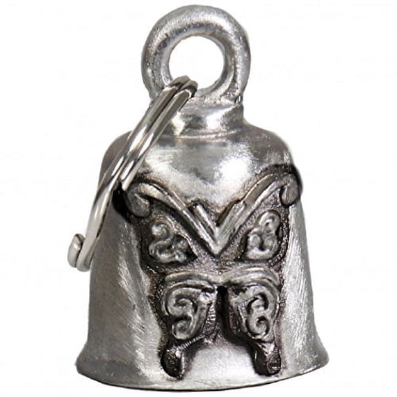 Gremlin Bell, Curly Butterfly - Officially Licensed, Pewter - 1" x 1.5" - Made in USA