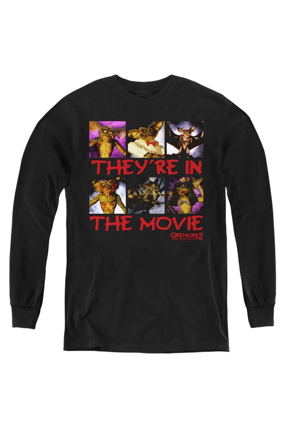 Gremlins 2 - In The Movie - Youth Long Sleeve Shirt - Small