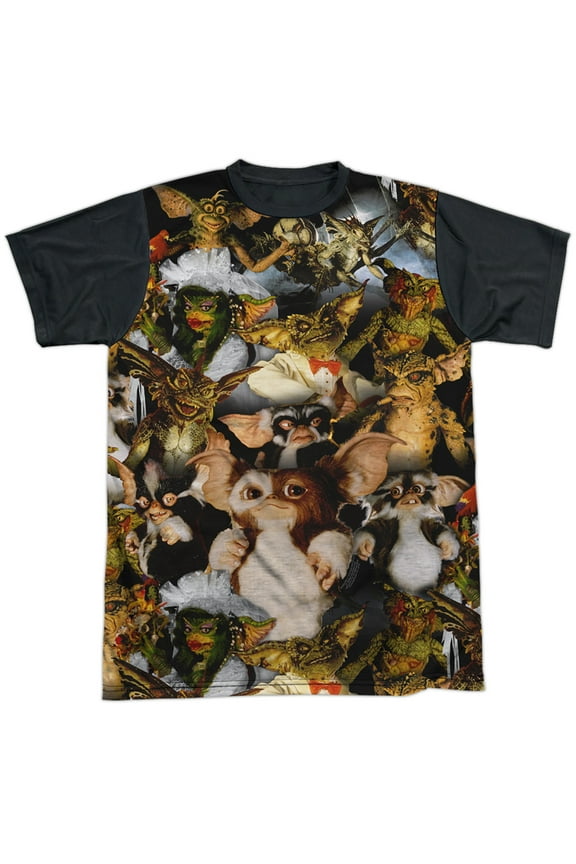 - Pack Of Gremlins - Short Sleeve Black Back Shirt - XXX-Large