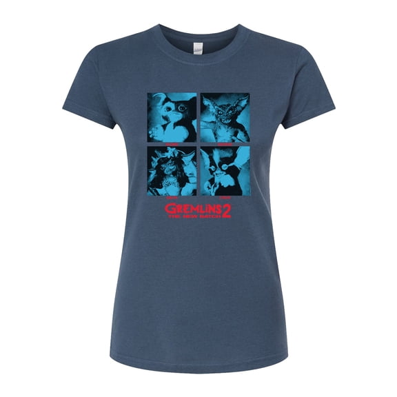 Gremlins 2 The New Batch - Stout, Dapper, Grim, & Artsy - Juniors Fitted Graphic T-Shirt