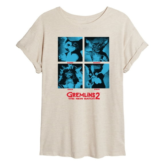 Gremlins 2 The New Batch - Stout, Dapper, Grim, & Artsy - Juniors Ideal Flowy Muscle T-Shirt