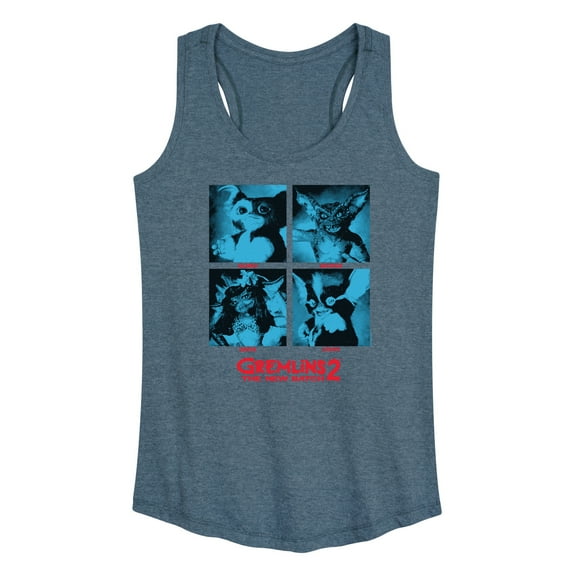 Gremlins 2 The New Batch - Stout, Dapper, Grim, & Artsy - Women's Racerback Tank Top