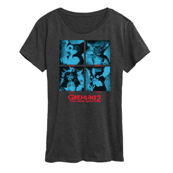 Gremlins 2 The New Batch - Stout, Dapper, Grim, & Artsy - Women's Short Sleeve Graphic T-Shirt