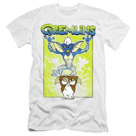 Gremlins - Be Afraid - Premium Slim Fit Short Sleeve Shirt - Medium