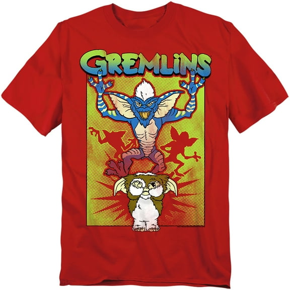 Gremlins T-Shirt Be Afraid Unisex Graphic Tee For Men & Women Red 