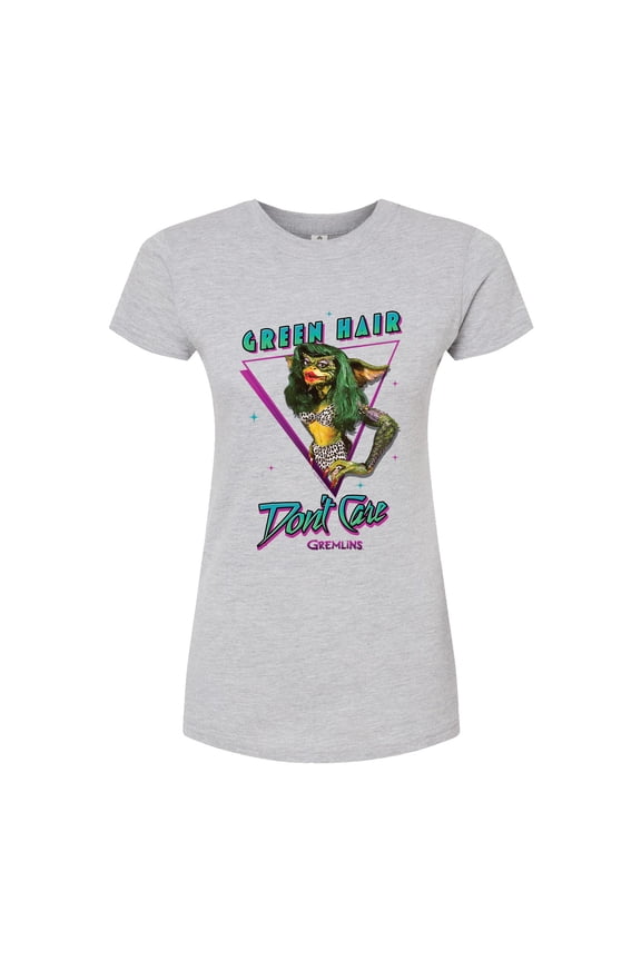 Gremlins - Dapper Gremlin - Green Hair Don't Care - Juniors Fitted Graphic T-Shirt