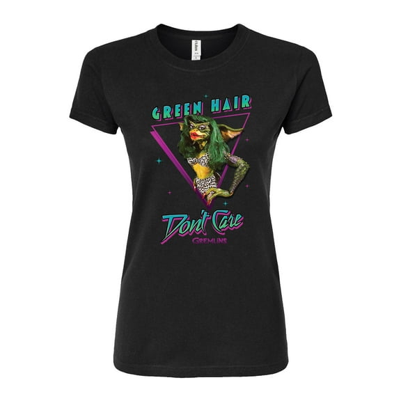 Gremlins - Dapper Gremlin - Green Hair Don't Care - Juniors Fitted Graphic T-Shirt