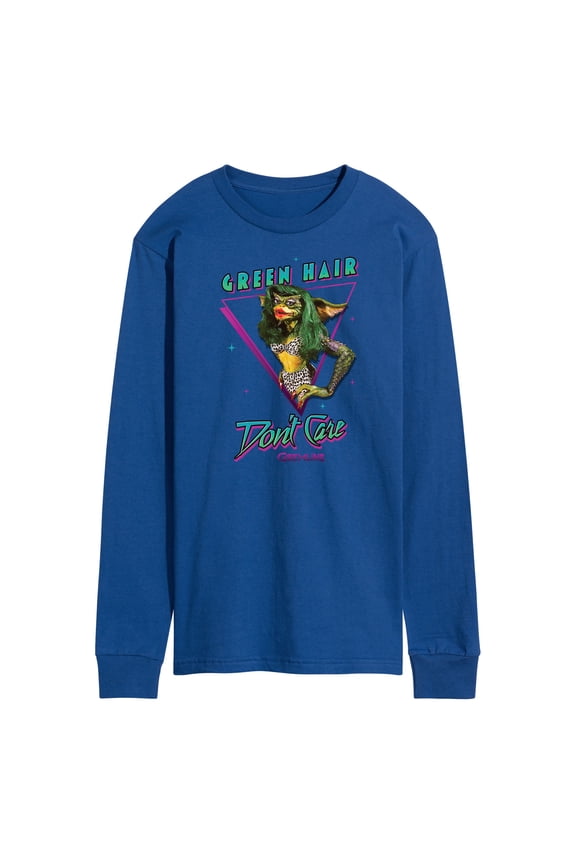 Gremlins - Dapper Gremlin - Green Hair Don't Care - Men's Long Sleeve T-Shirt