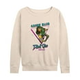 thumbnail image 1 of Gremlins - Dapper Gremlin - Green Hair Don't Care - Women's Lightweight French Terry Long Sleeve Shirt, 1 of 5