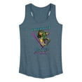 thumbnail image 1 of Gremlins - Dapper Gremlin - Green Hair Don't Care - Women's Racerback Tank Top, 1 of 5