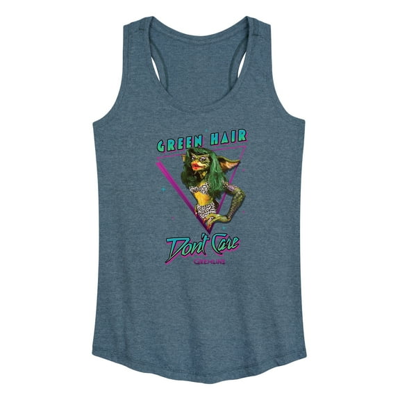 Gremlins - Dapper Gremlin - Green Hair Don't Care - Women's Racerback Tank Top