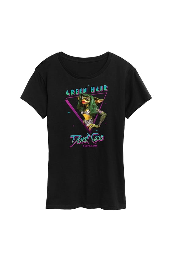 Gremlins - Dapper Gremlin - Green Hair Don't Care - Women's Short Sleeve Graphic T-Shirt