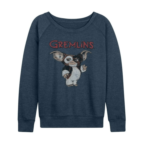 Gremlins - Dapper & Sophisticated - Women's Lightweight French Terry Long Sleeve Shirt