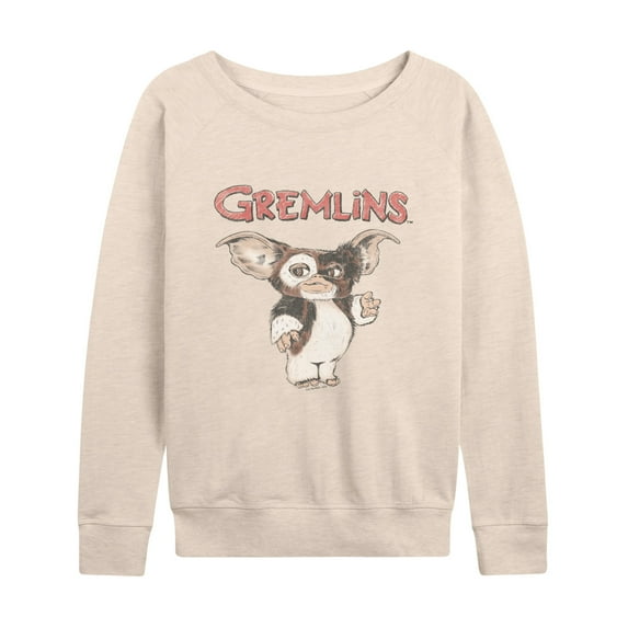 Gremlins - Dapper & Sophisticated - Women's Lightweight French Terry Long Sleeve Shirt