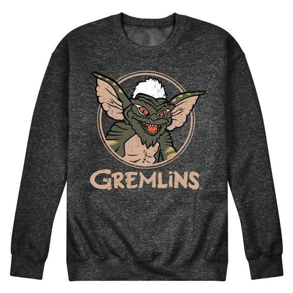 Gremlins - Evil Gremlin Original Grim - Men's Crew Neck Fleece Pullover