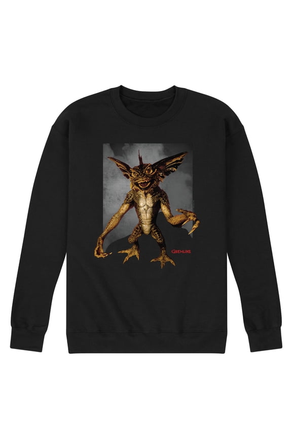 Gremlins - Evil Grim Ready To Attack - Men's Crew Neck Fleece Pullover