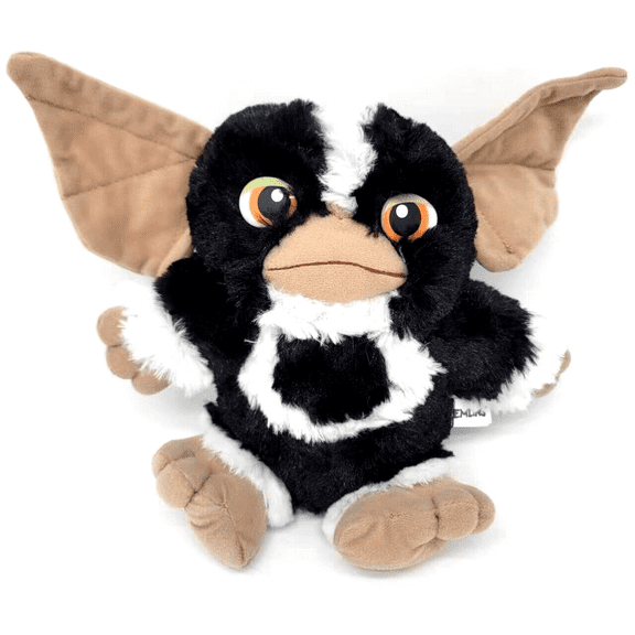 Gremlins Evil Mohawk Black & White Gizmo Plush Stuffed Doll Toy 10" NWT