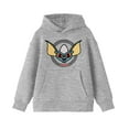 thumbnail image 1 of Gremlins Face Boy's Heather Grey Sweatshirt-Medium, 1 of 3