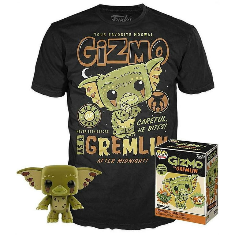 Gremlins Funko POP! Movies Gizmo as a Gremlin Vinyl Figure & T-Shirt  (Medium) 