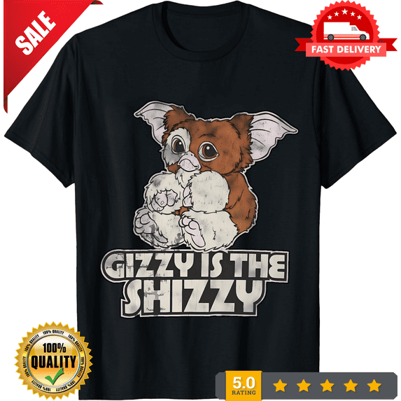 Gremlins Gizmo 80s Movie Tee Spike Retro T-Shirt 80s Horror Gizzy is the Shizzy eBay, NEW INSTOCK-TH77858