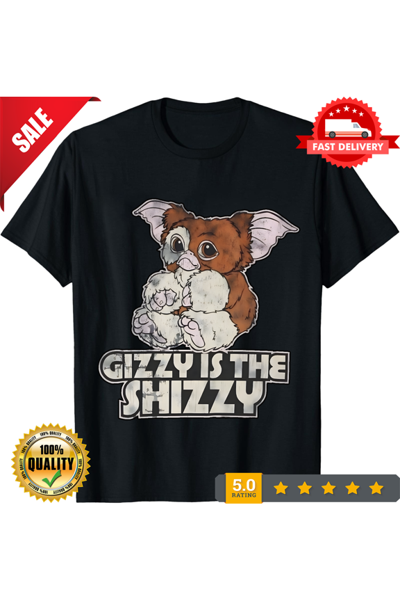 Gremlins Gizmo 80s Movie Tee Spike Retro T-Shirt 80s Horror Gizzy is the Shizzy eBay, NEW INSTOCK-TH77858