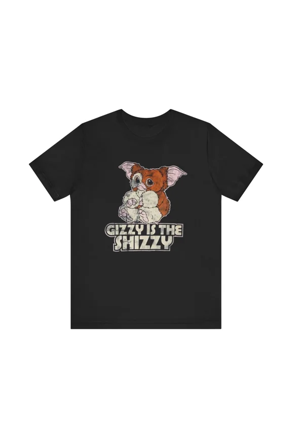 Gremlins Gizmo 80s Movie Tee Spike Retro T-Shirt 80s Horror Gizzy is the Shizzy | eBay
