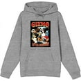 thumbnail image 1 of Gremlins Gizmo After Midnight Adult Heather Gray Long Sleeve Hoodie-Medium, 1 of 3