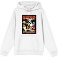 thumbnail image 1 of Gremlins Gizmo After Midnight Adult White Long Sleeve Hoodie-Small, 1 of 3