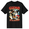 thumbnail image 1 of Gremlins Gizmo After Midnight Men's Black T-shirt-5XL, 1 of 7