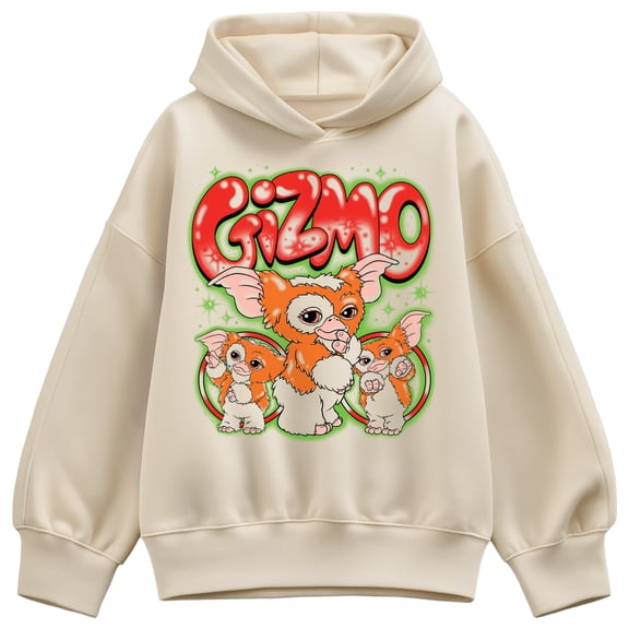 Gremlins - Gizmo Graffiti - Women's Oversized Fleece Hoodie Sweatshirt