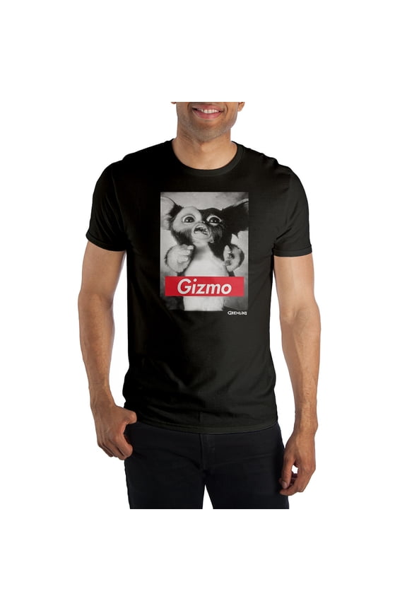 Gremlins Gizmo Black T-Shirt-4XL