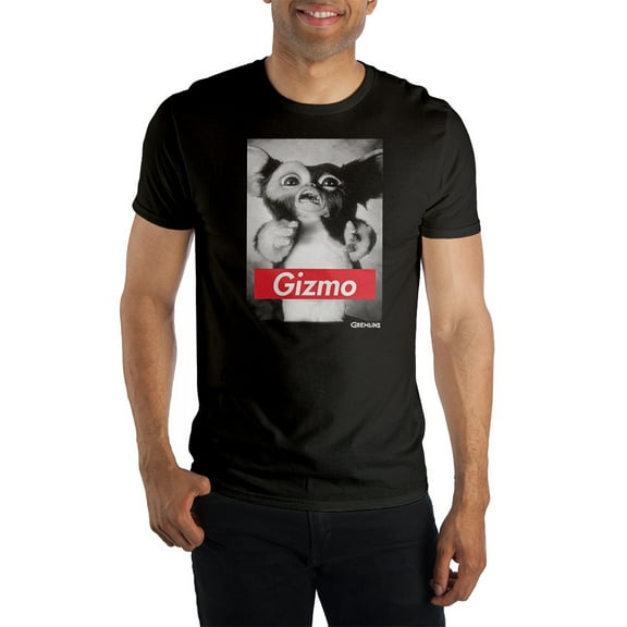 Gremlins Gizmo Black T-Shirt-XL