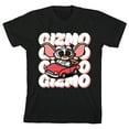 thumbnail image 1 of Gremlins Gizmo In A Red Car Youth Black Graphic Tee-X-Small, 1 of 6
