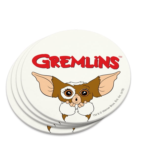 Gremlins Gizmo Logo Novelty Coaster Set