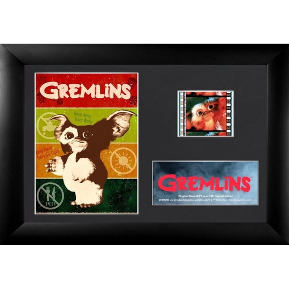 Gremlins (Gizmo) Minicell FilmCells Framed Desktop Presentation USFC6453
