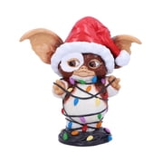 Gremlins Gizmo in Fairy Christmas Lights Collectable Figurine with Gift Box - 19cm Retro Movie Merch