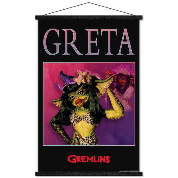 Gremlins - Greta Purple Wall Poster with Magnetic Frame, 22.375" x 34"